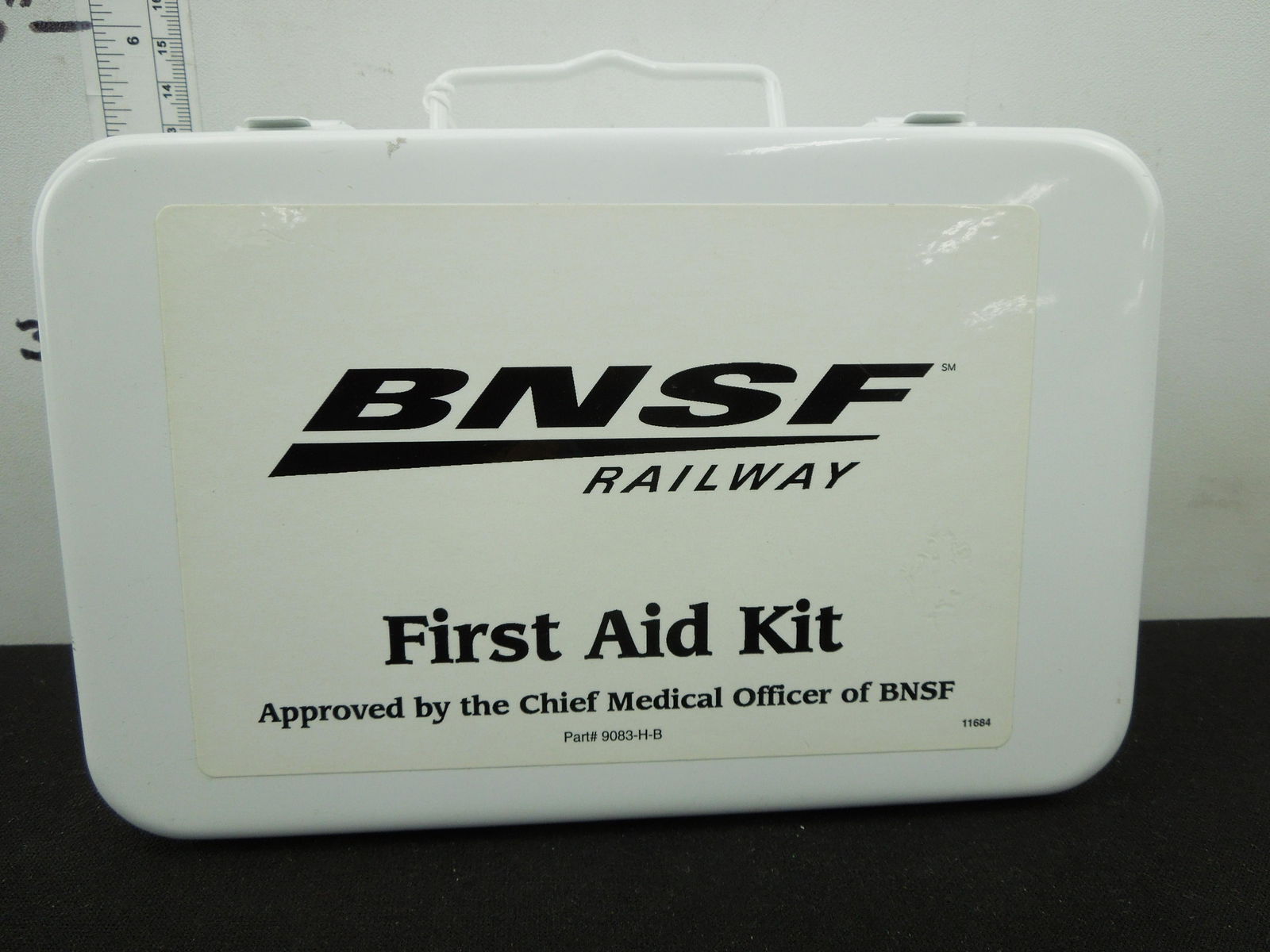Burlington Northern Santa Fe First Aid Kit Metal Box (1 of 5)