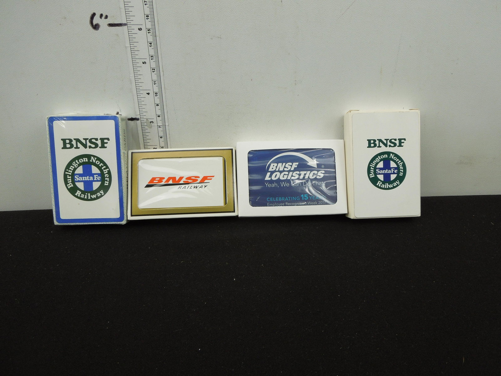 BNSF Four Separate Decks of Playing Cards: BNSF Four Separate Decks of Playing Cards