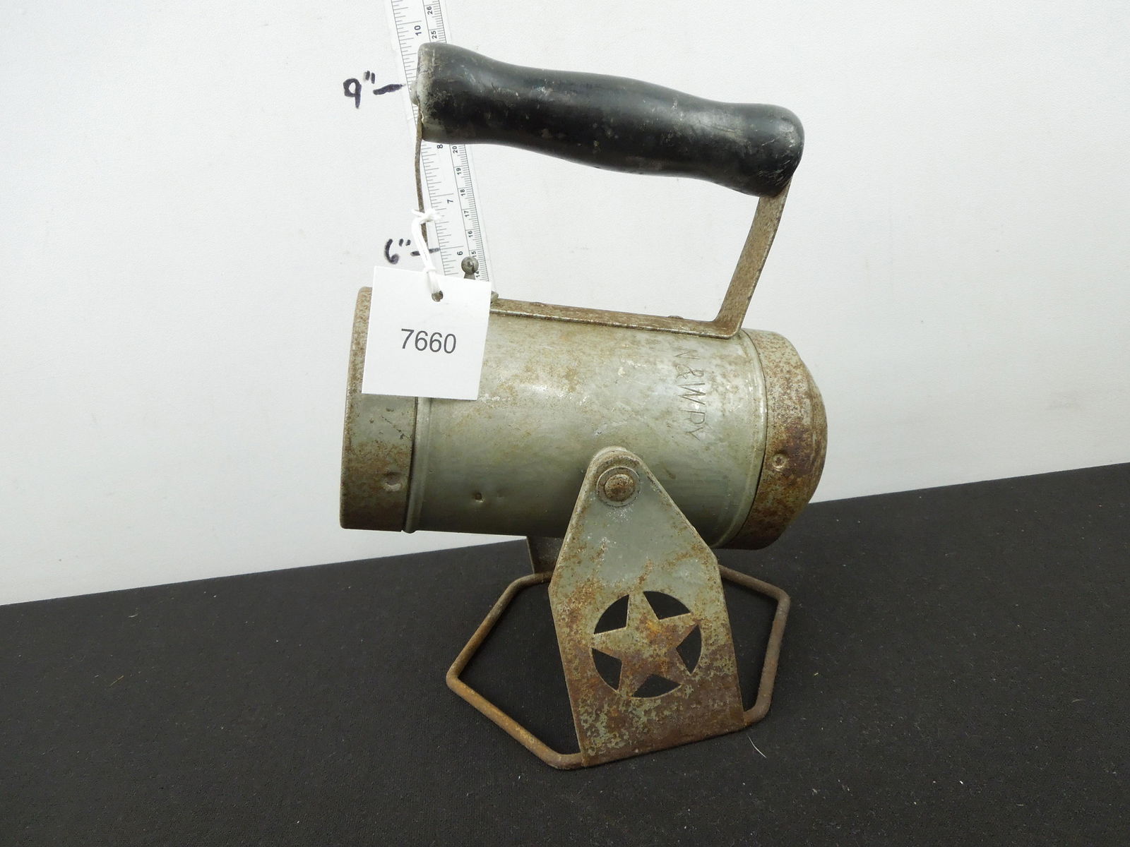 Battery Car Insp Lantern Star Head Light and Lantern Co (1 of 5)