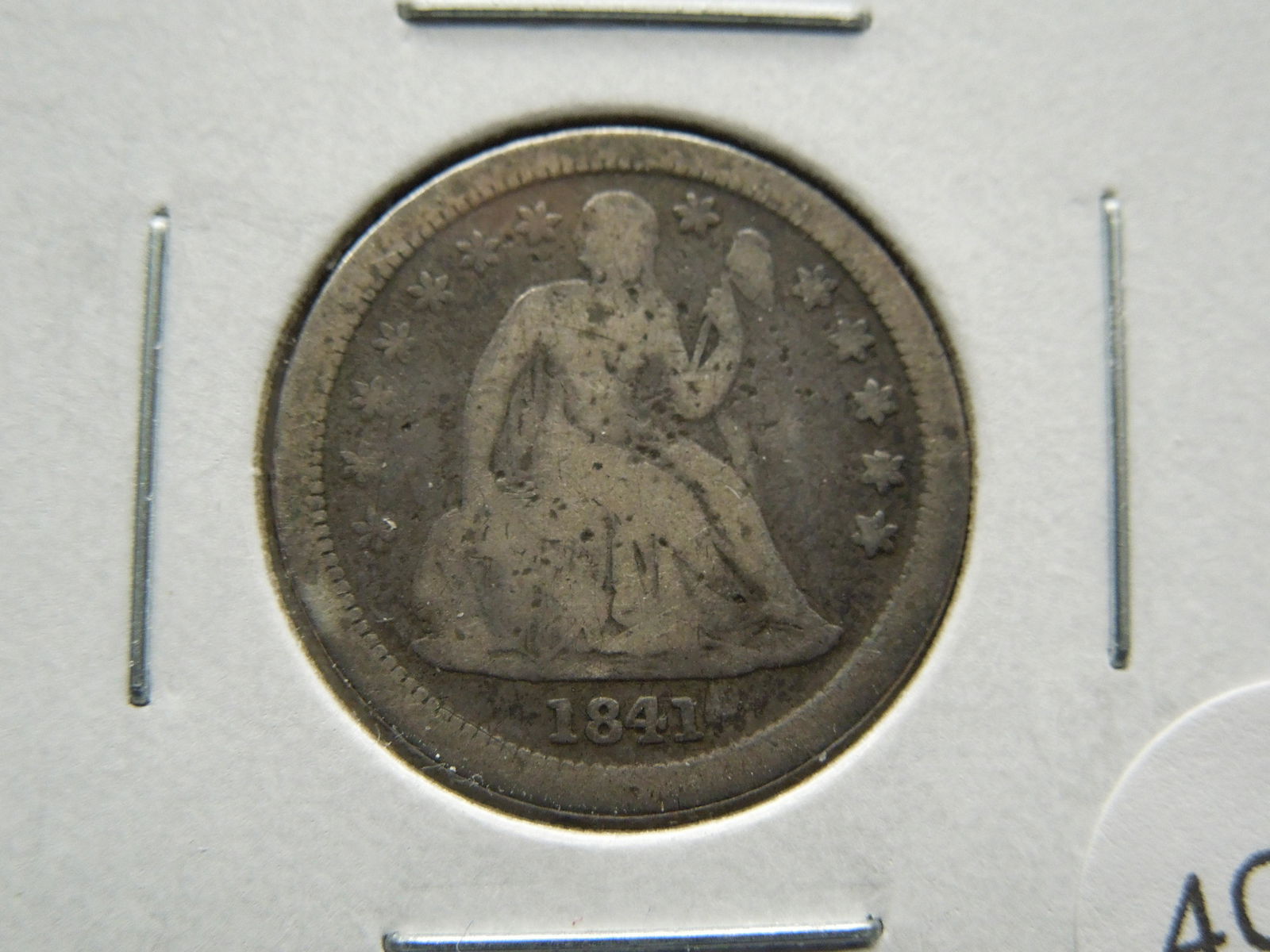 1841-O Seated Dime. (1 of 3)