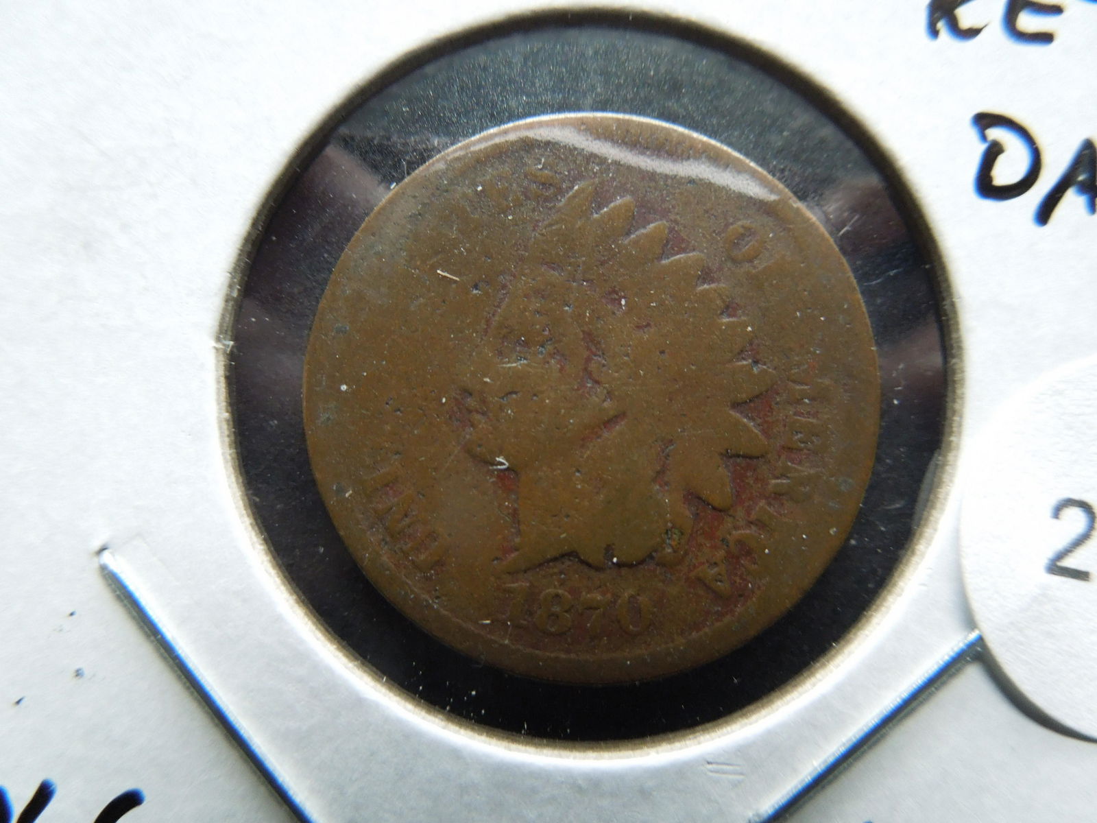 1870 Indian Cent. Key Date. Full Date. Nice Filler. (1 of 3)