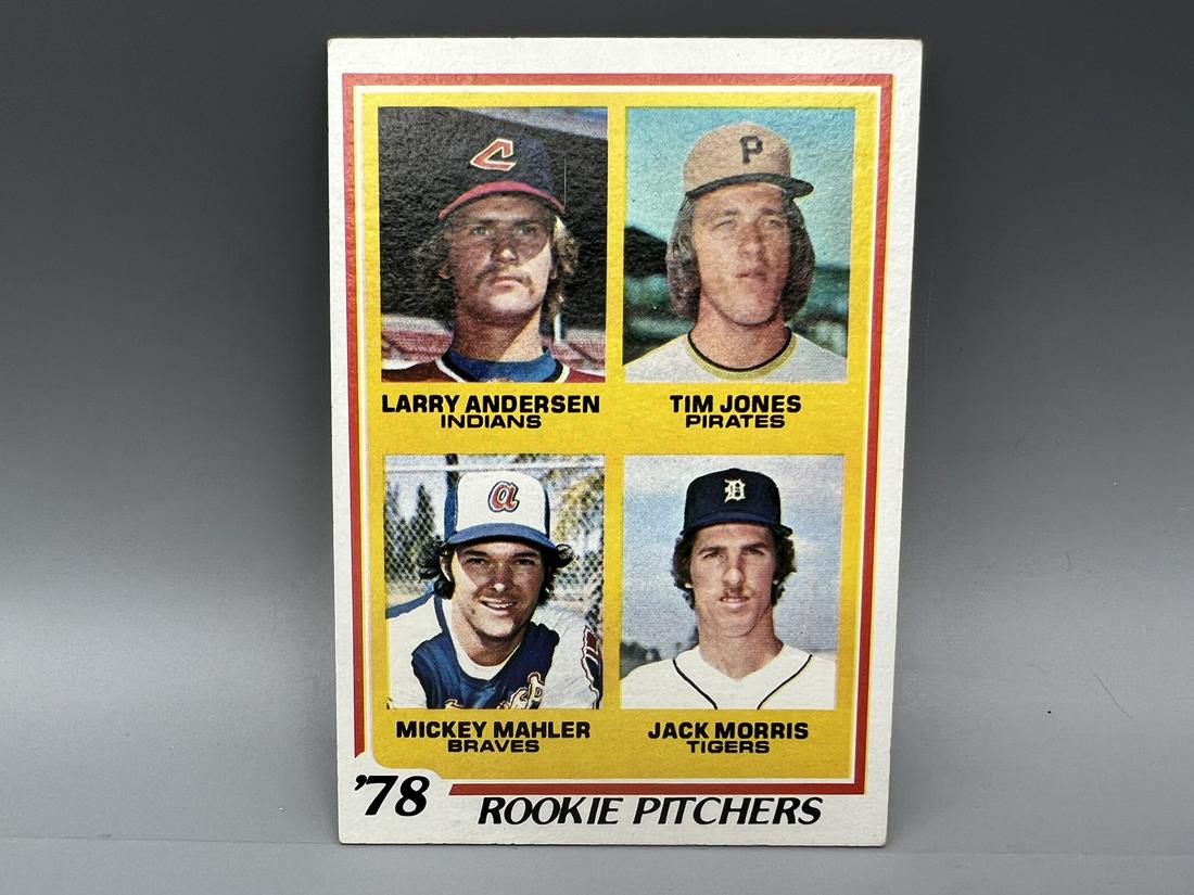 1978 Topps Jack Morris RC #703 (1 of 2)