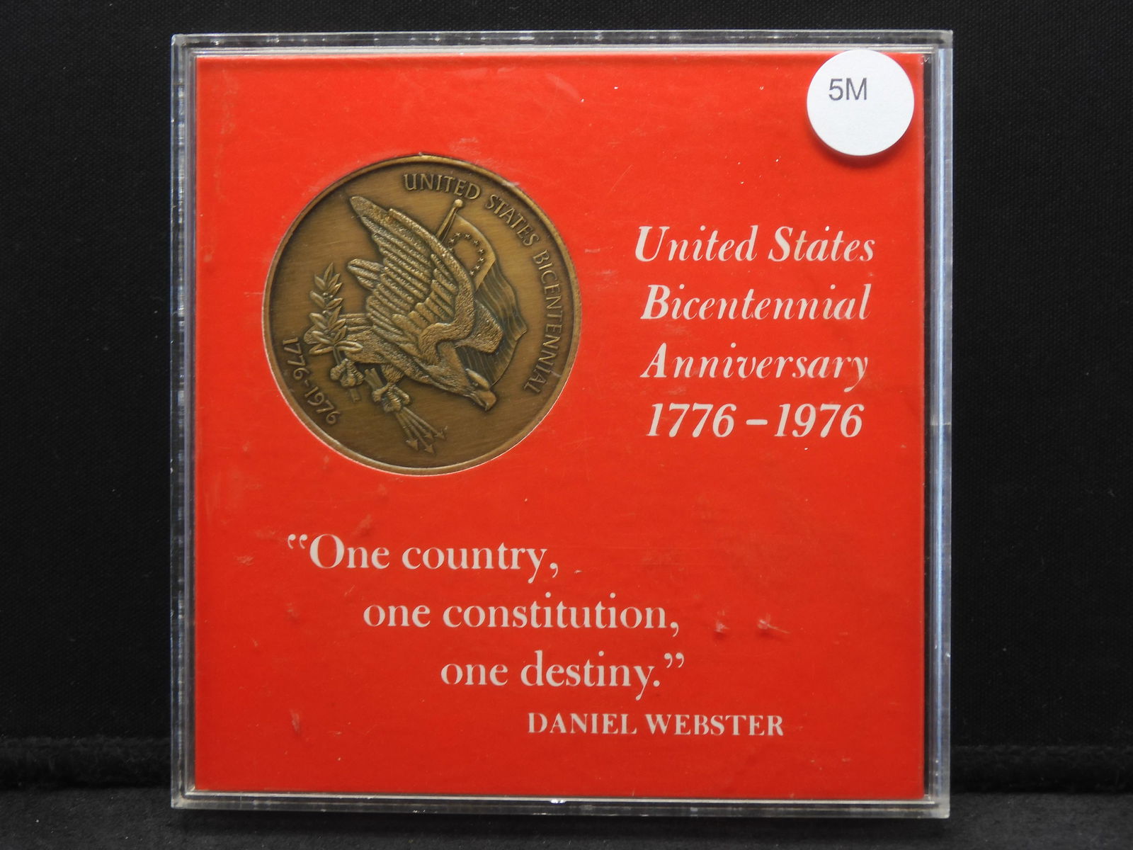 1776-1976 United States Bicentennial Anniversary Medal. (1 of 4)