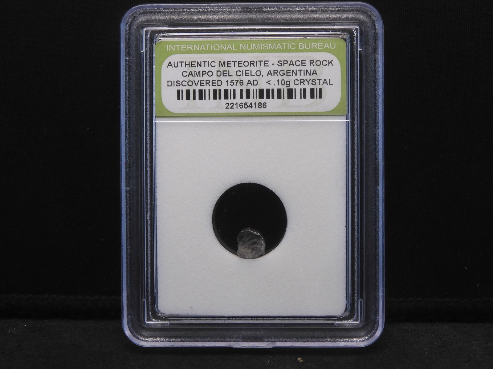 Authentic Meteorite - Space Rock Campo del Cielo, Argentina Discovered 1576 AD (1 of 4)