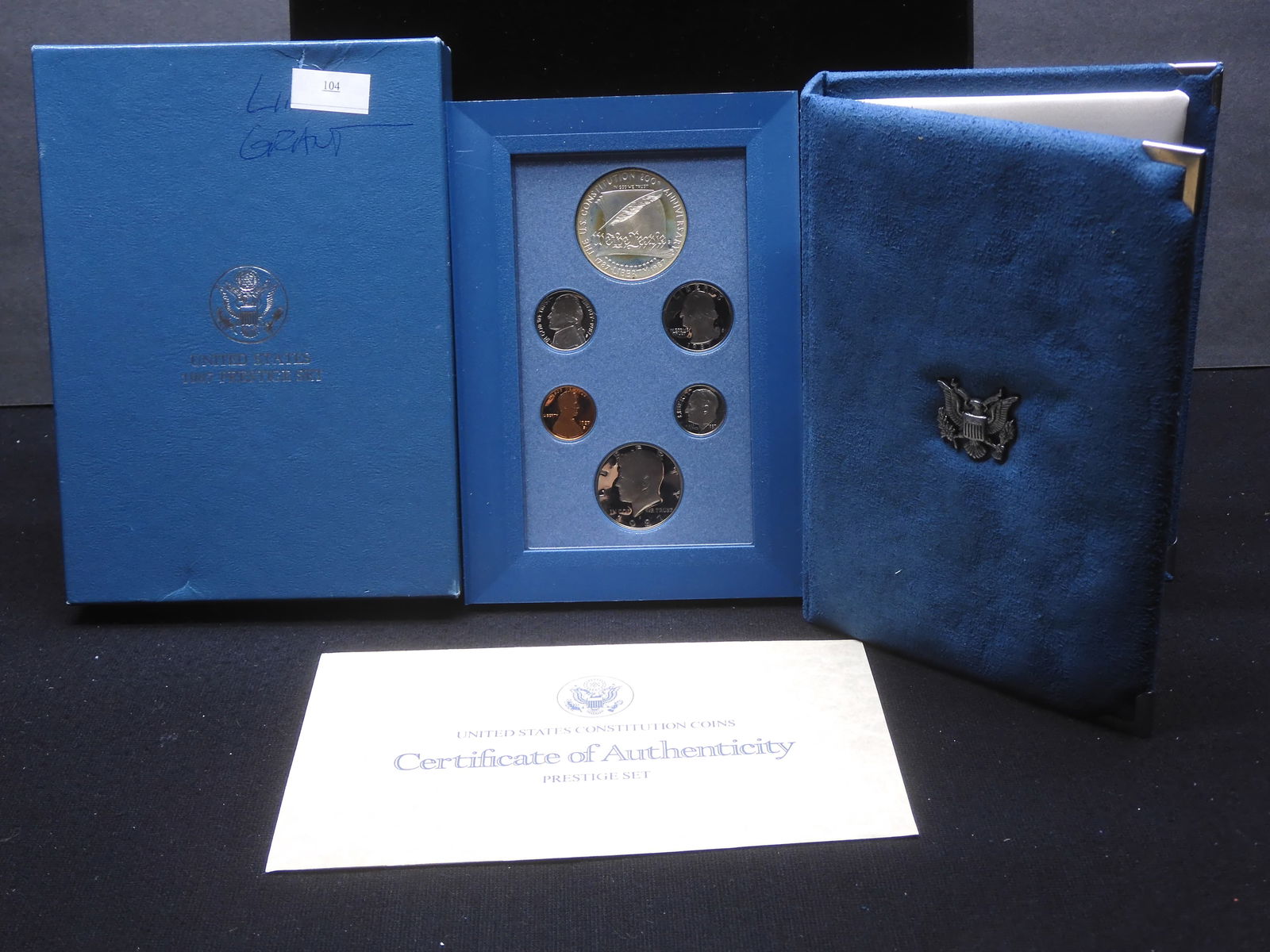 1987-S Prestige Constitution Proof Set OGP (1 of 4)