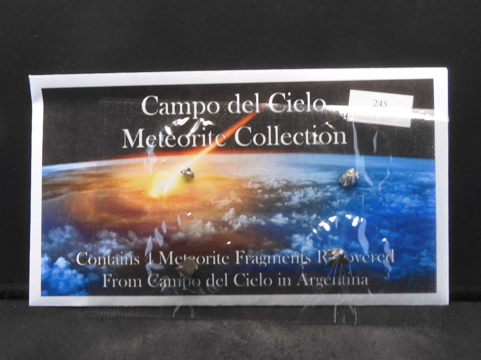 Campo del Cielo Meteorite Collection - 4 Fragments (1 of 9)
