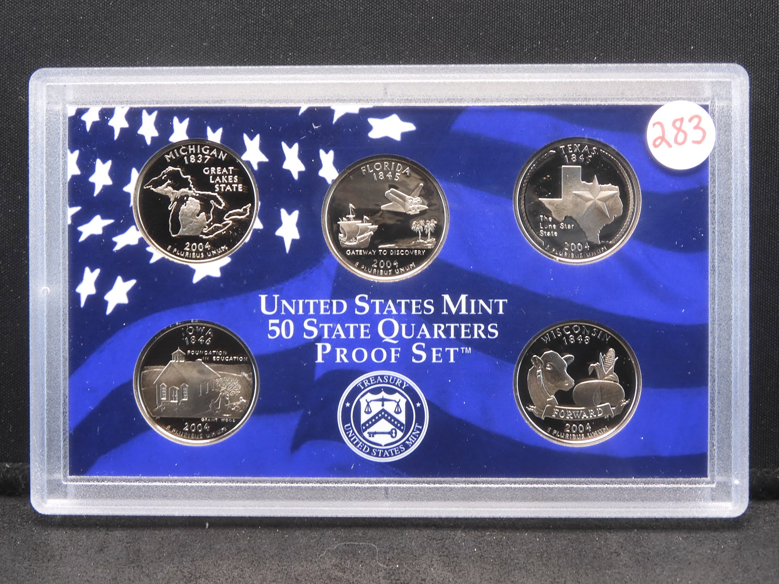 2004-S Statehood Proof Quarter Set (1 of 4)