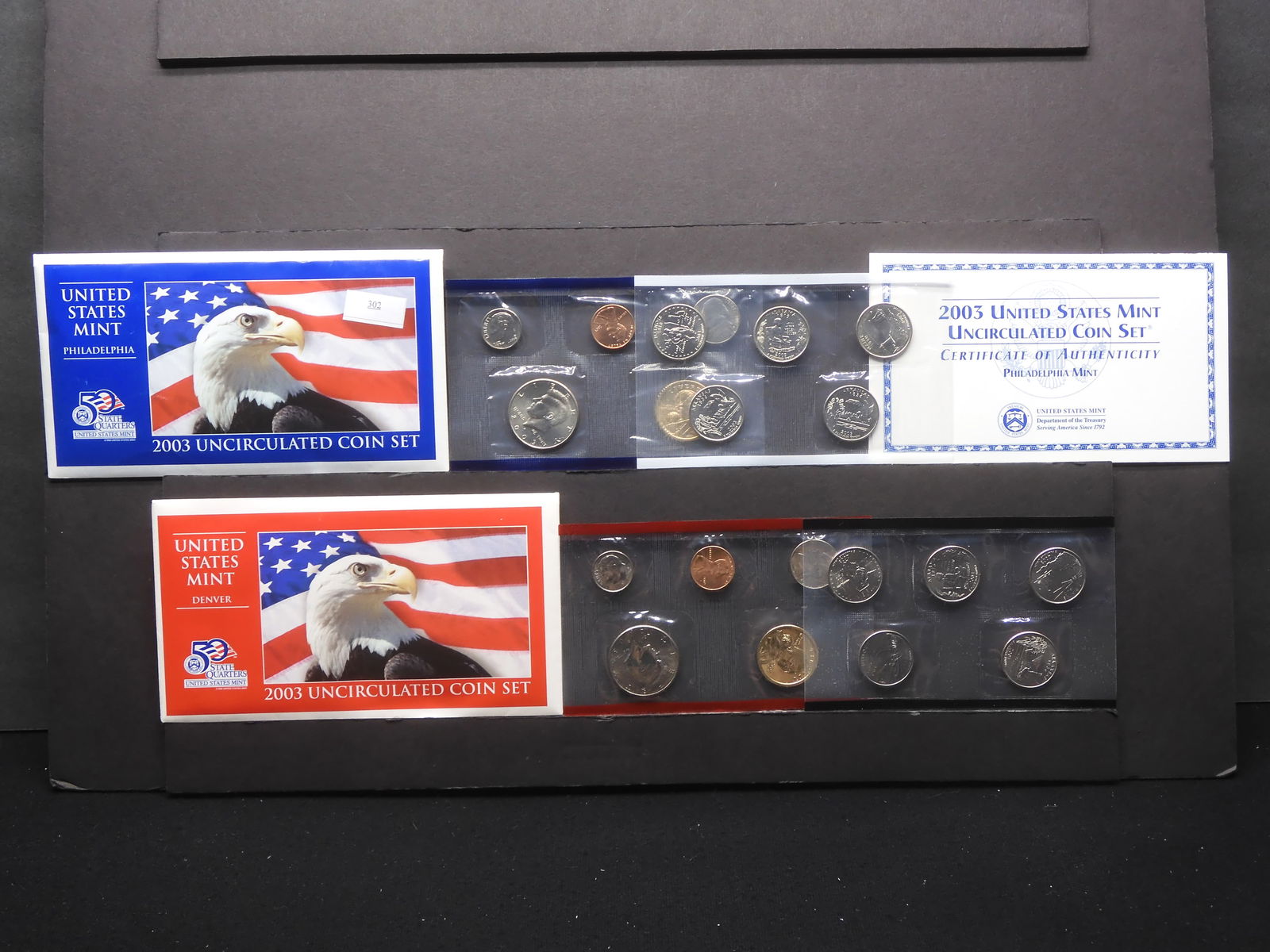 2003-P&D Uncirculated Mint Set OGP (1 of 11)