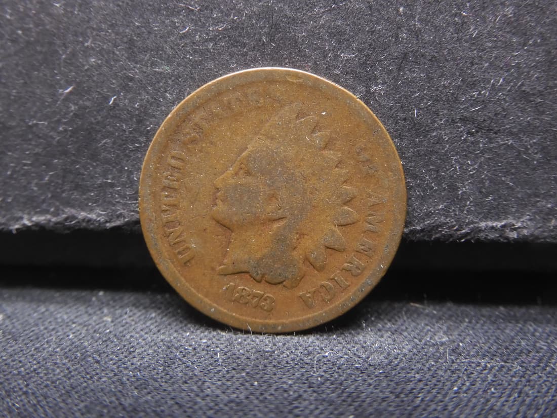 1873 Open 3 Indian Head Cent (1 of 2)