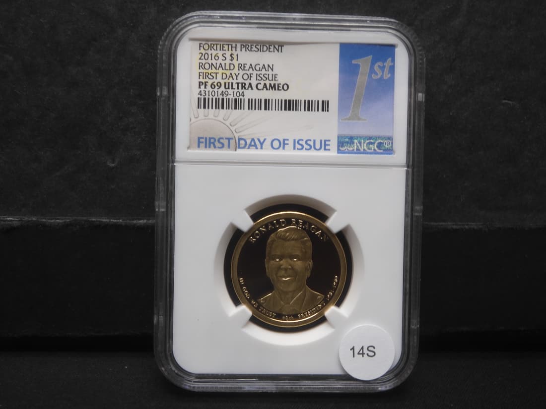 2016s Gerald R. Ford Presidential Dollar Ngc Pf69 Ultra Cameo First