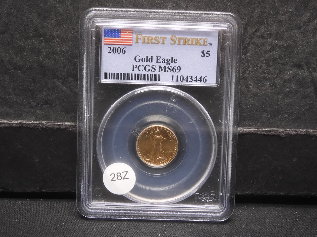 2006 MS69  $5 "Gold Eagle" graded by PCGS (1 of 4)