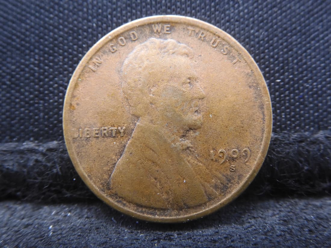 1909-S Lincoln Wheat Cent - KEY DATE (1 of 2)
