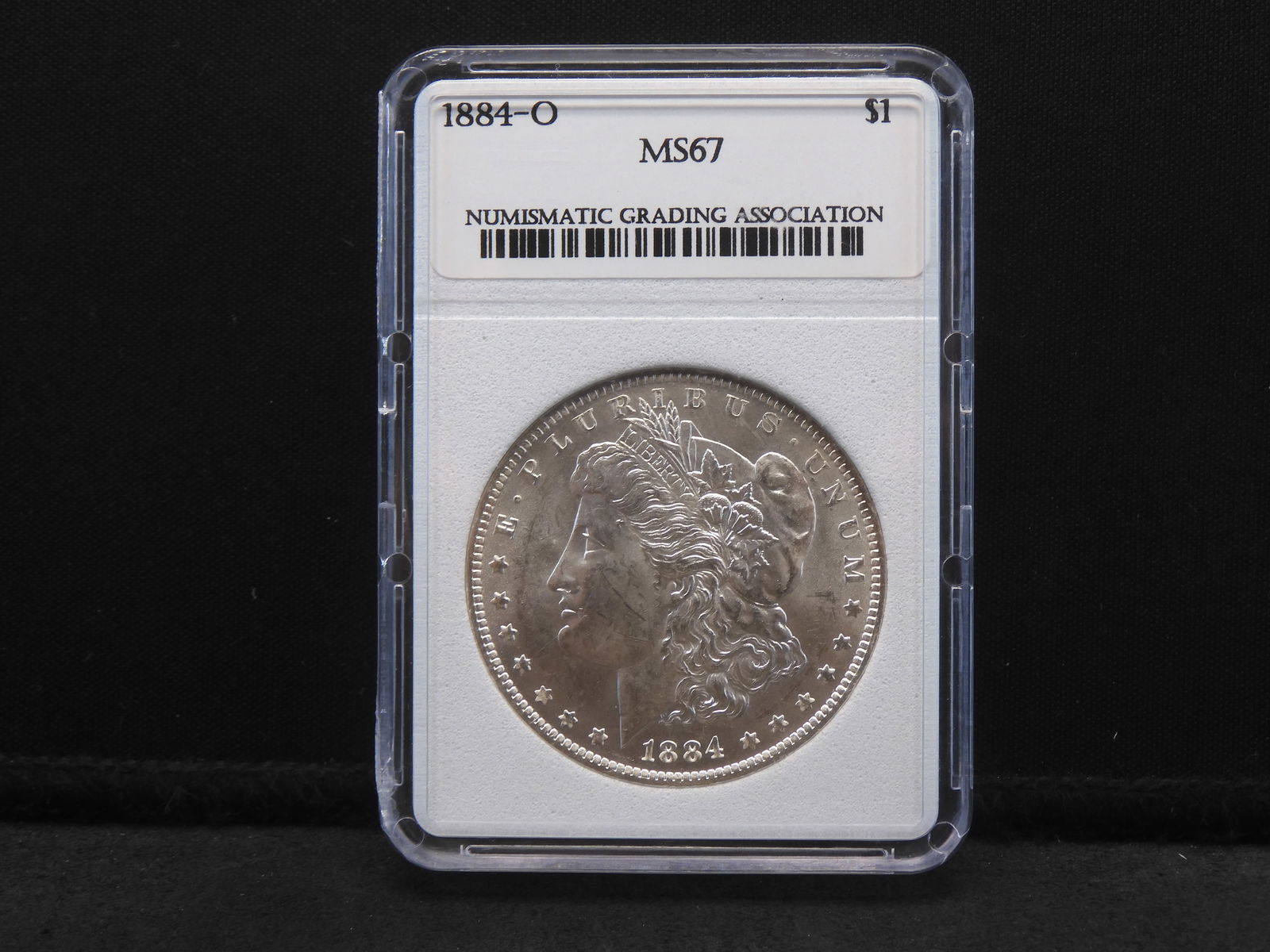 1884-O Morgan Silver Dollar - MS67 Slabbed (1 of 4)