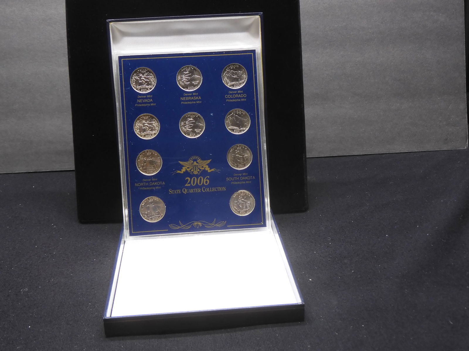 Complete 2006-P&D Statehood Quarter Set - 10 Coins (1 of 6)