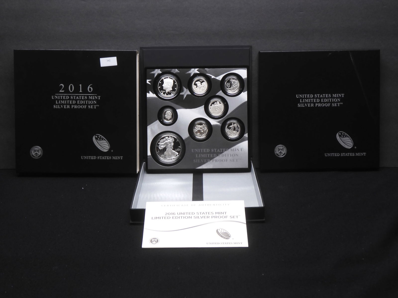2016-S Limited Edition SILVER Proof Set OGP (1 of 8)