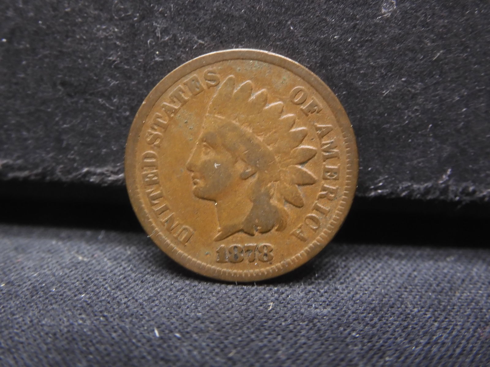 1878 Indian Head Cent Semi-Key (1 of 2)