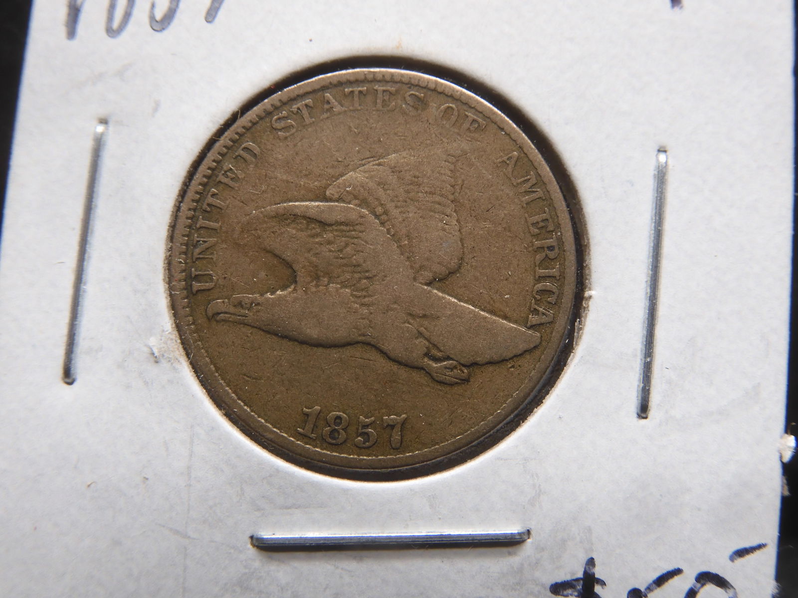1857 Flying Eagle Penny (1 of 3)
