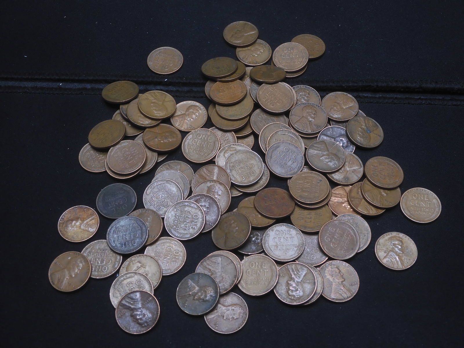 100 Wheat Cents grab bag (1 of 6)
