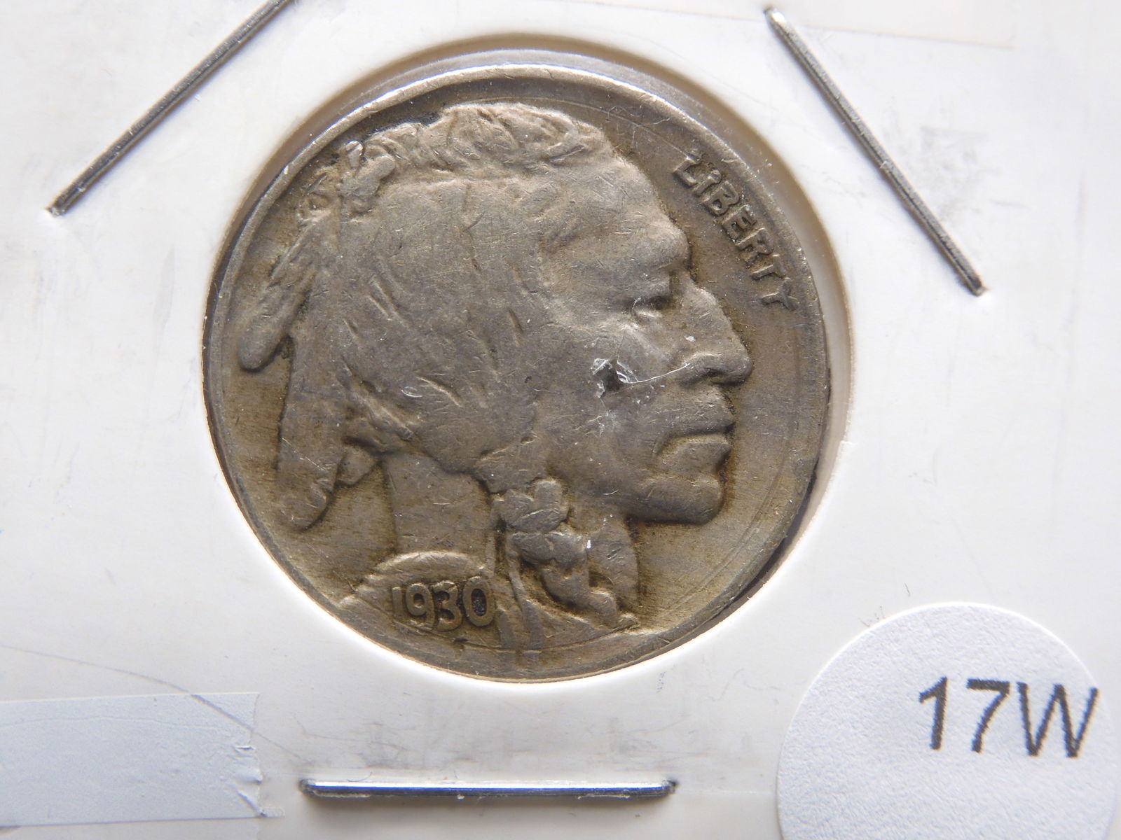 1930 P Buffalo Nickel EF+ (1 of 3)