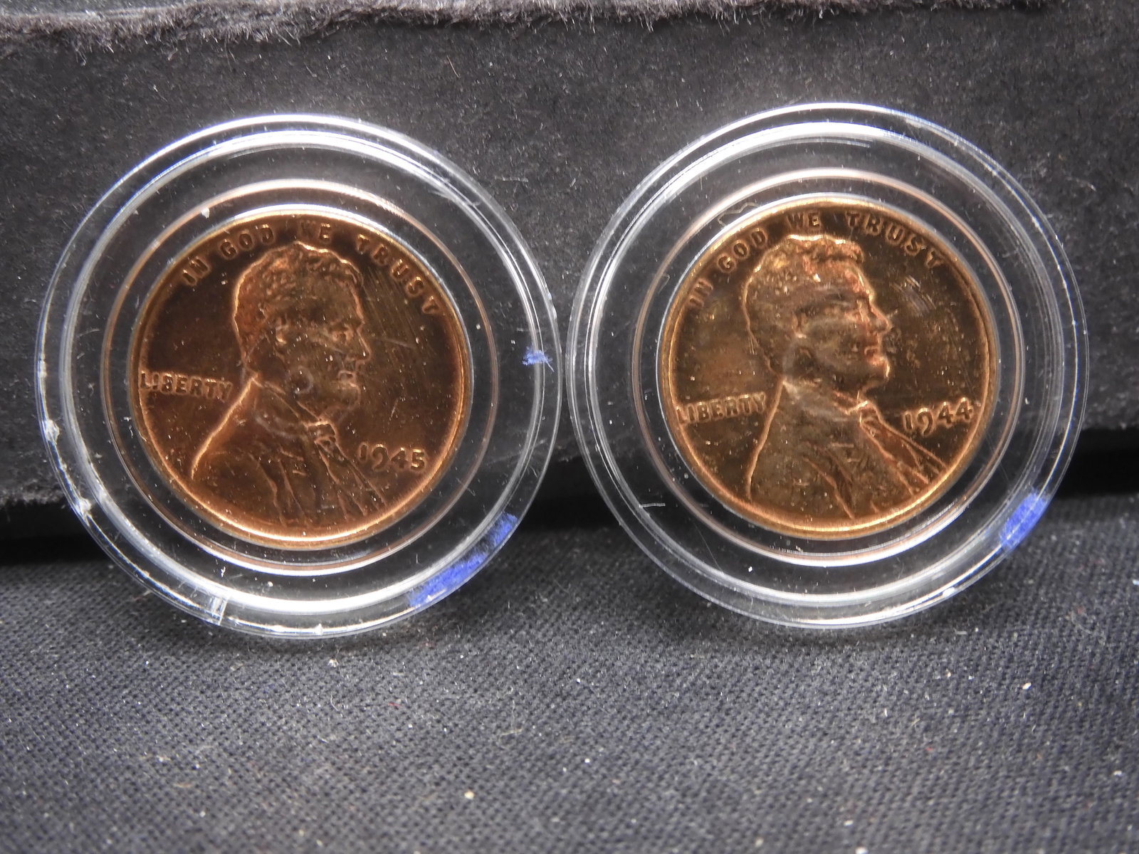 Lincoln Cents 1944, 1945: Lincoln Cents 1944, 1945