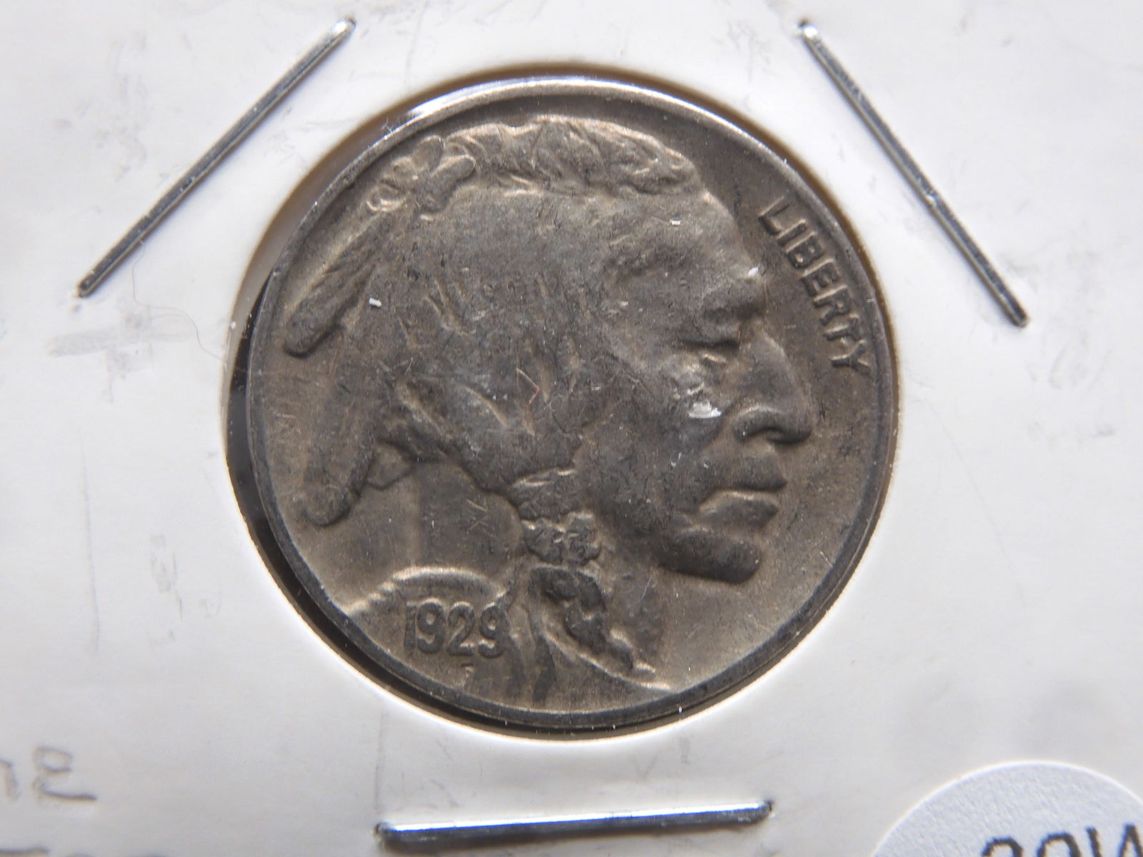 1929 P Buffalo Nickel AU w/some Luster! Nice Coin! (1 of 3)
