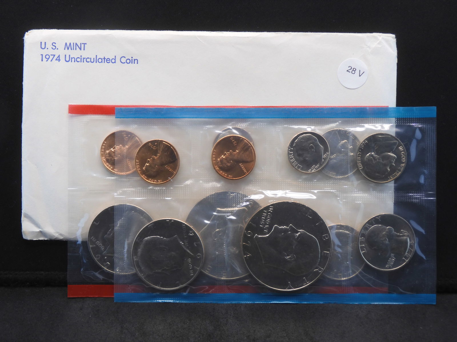 1974 P&D UNC US Mint Set (1 of 5)