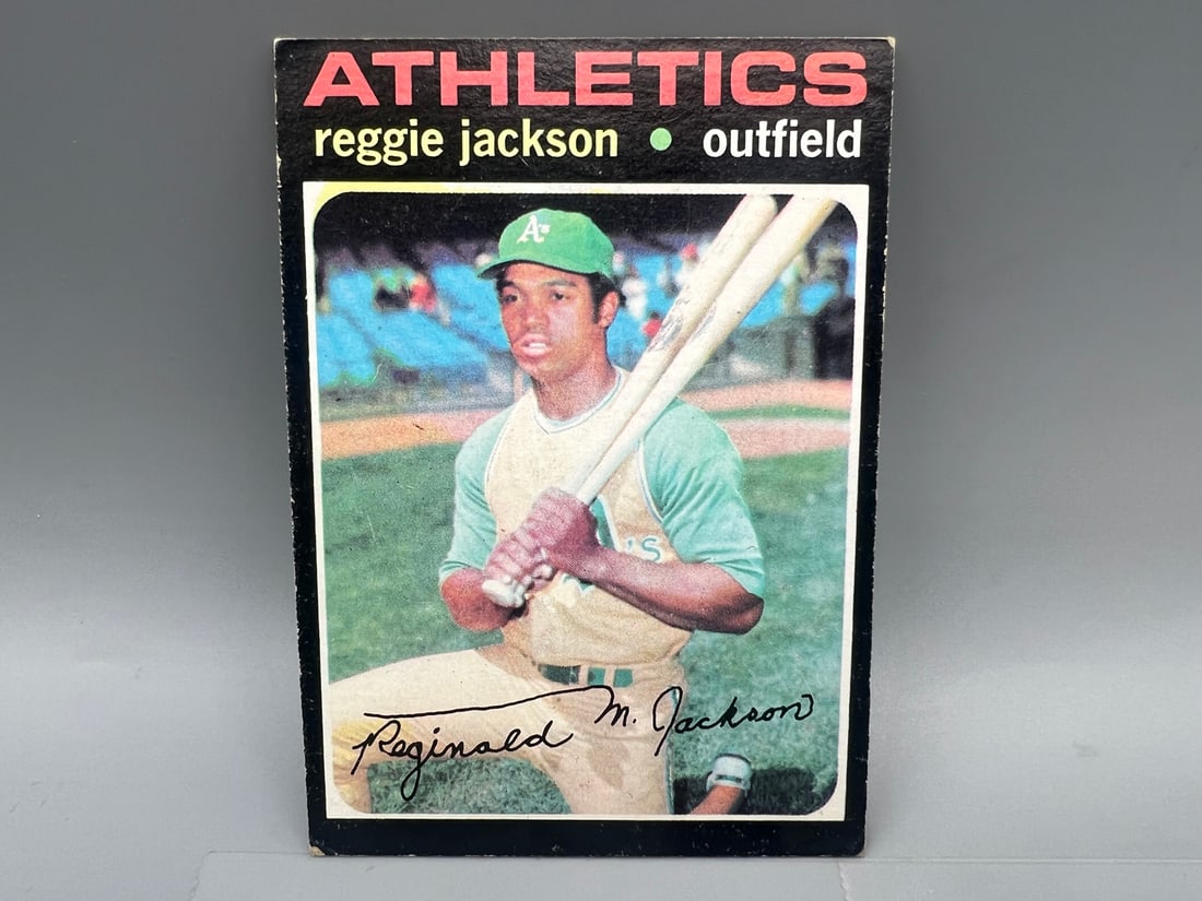 1971 Topps #20 Reggie Jackson (1 of 2)
