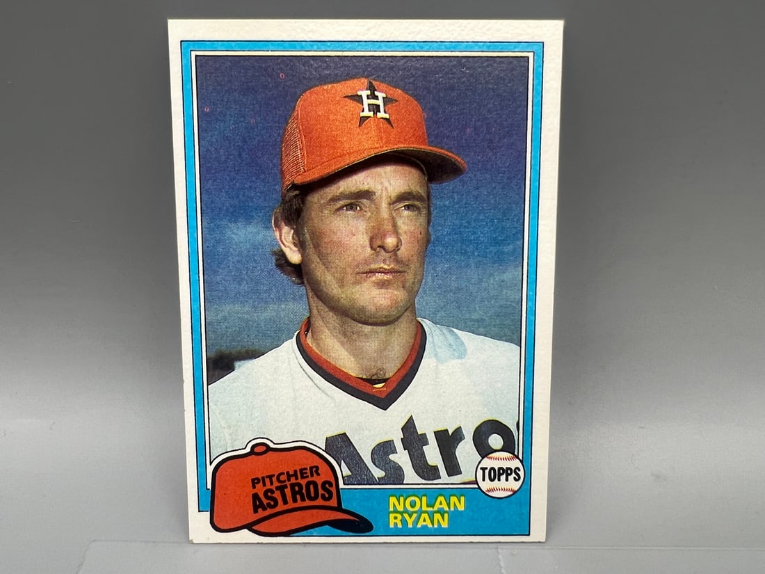 1981 Topps #240 Nolan Ryan (1 of 2)