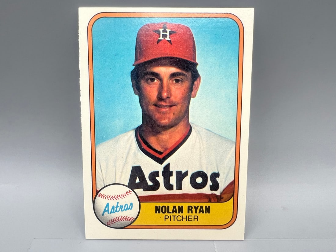 1981 Fleer #57 Nolan Ryan (1 of 2)