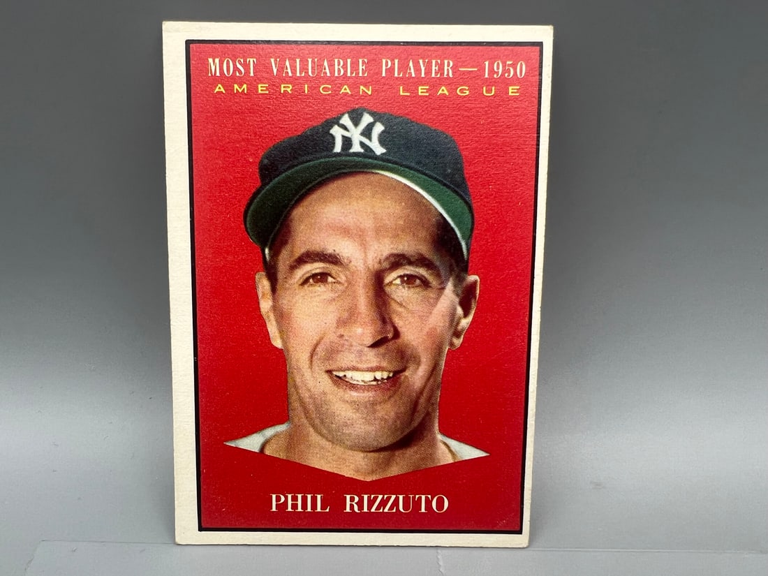 1961 Topps #471 Phil Rizzuto Most Valuable Player A.L. (1 of 2)