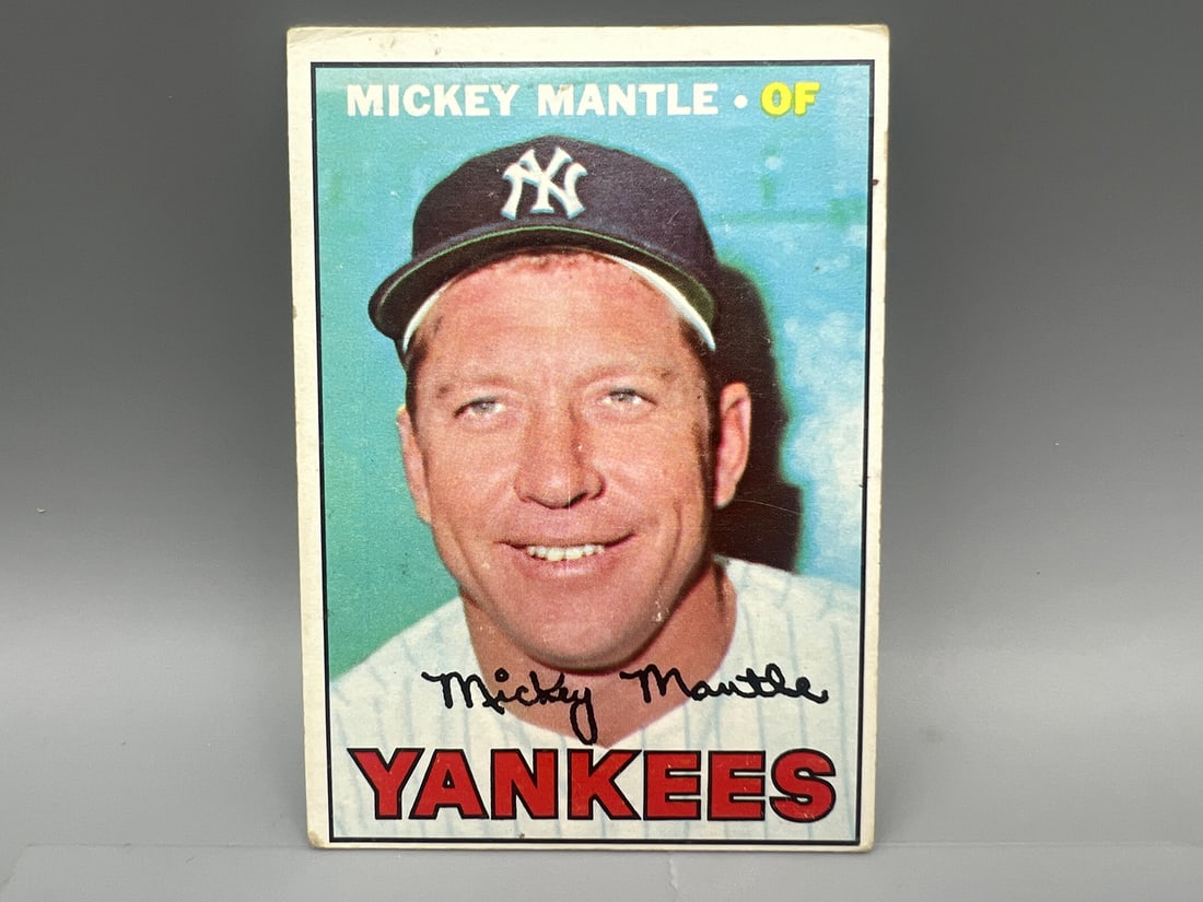 1967 Topps #150 Mickey Mantle (1 of 3)