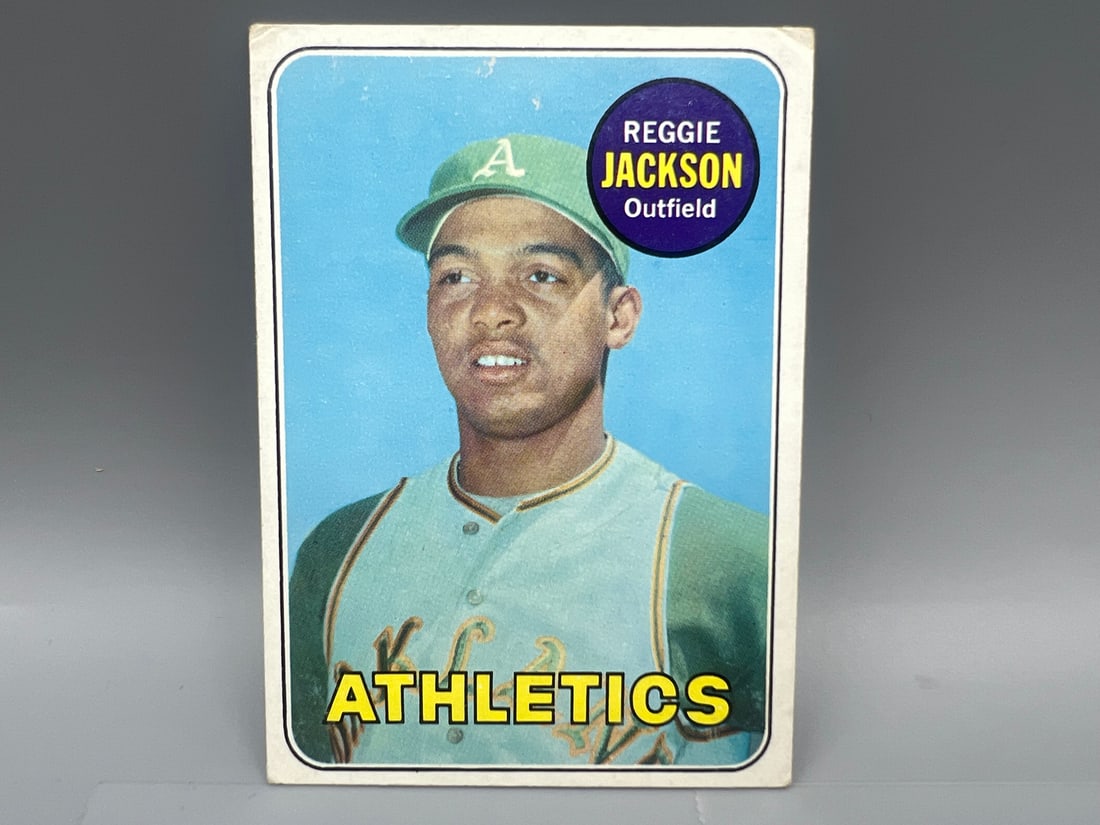 1969 Topps #260 Reggie Jackson Rookie: 1969 Topps #260 Reggie Jackson Rookie