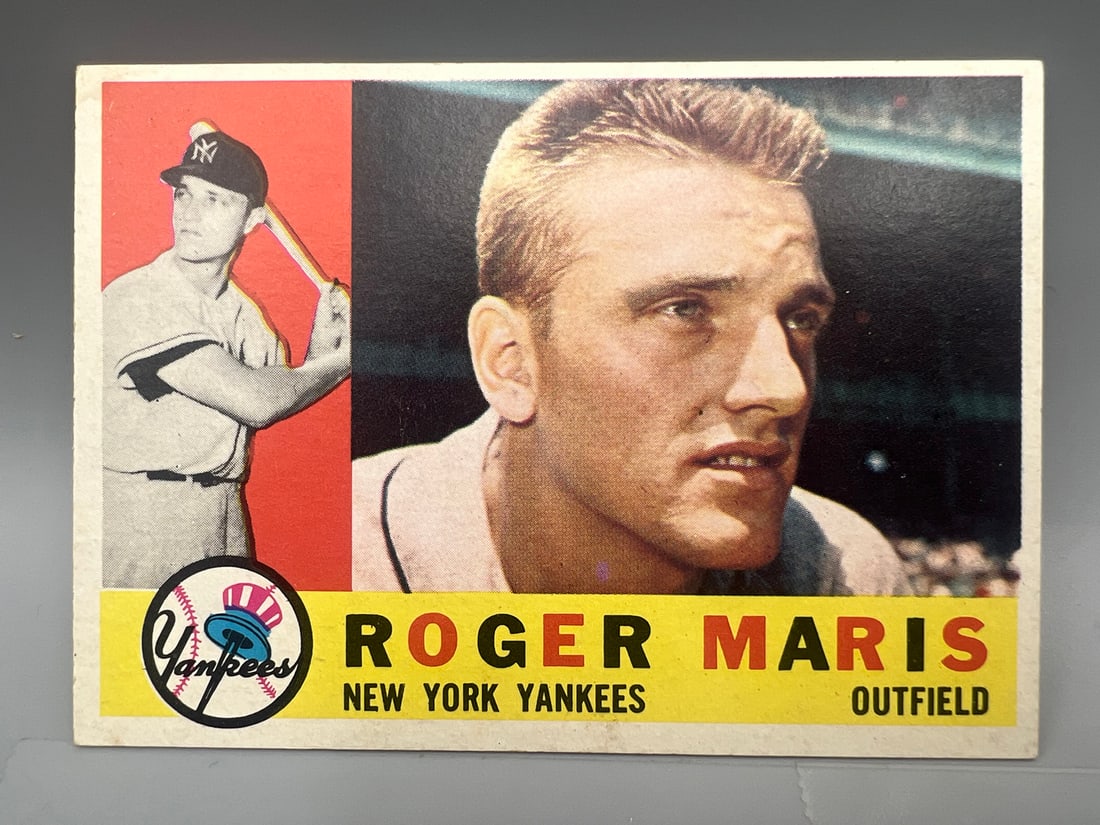 1960 Topps #377 Roger Maris (1 of 2)