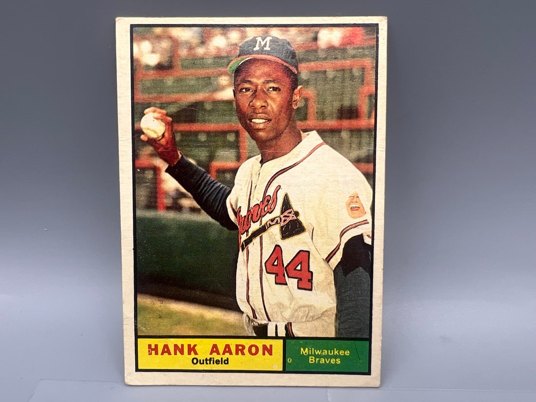 1961 Topps #415 Hank Aaron (1 of 3)
