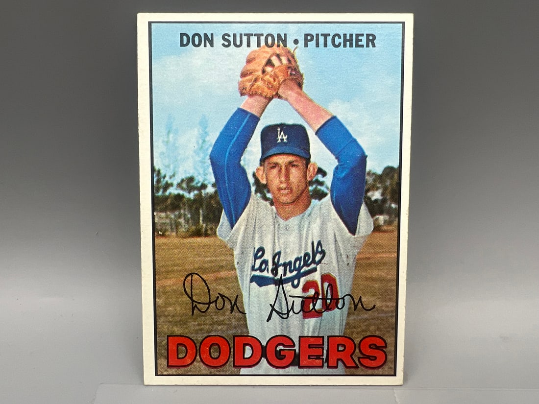 1967 Topps #445 Don Sutton: 1967 Topps #445 Don Sutton