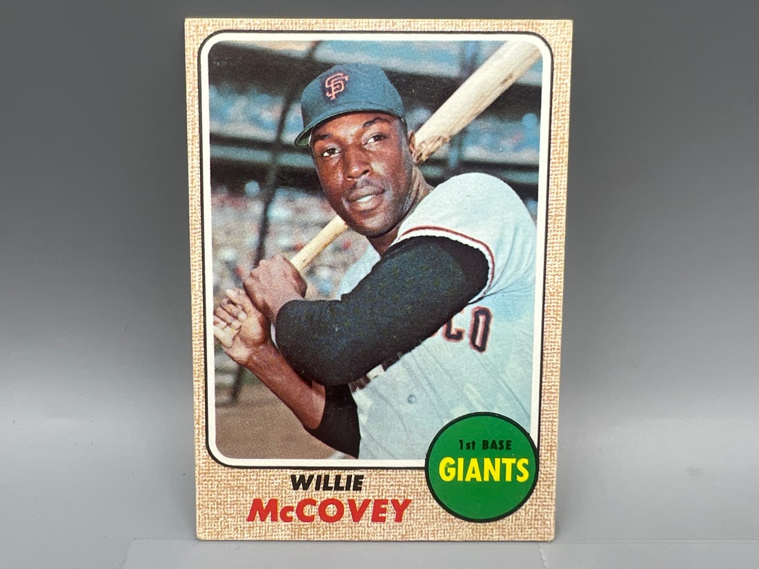 1968 Topps #290 Willie McCovey: 1968 Topps #290 Willie McCovey