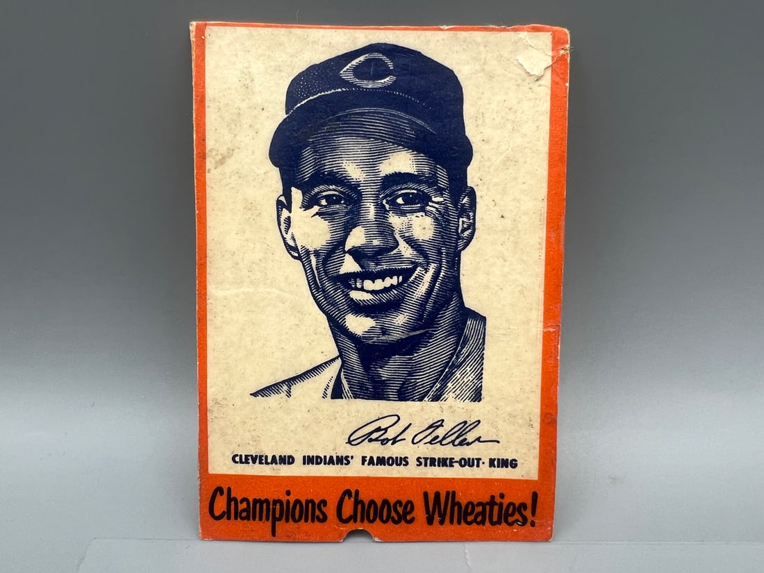 1951 Wheaties Bob Feller: 1951 Wheaties Bob Feller
