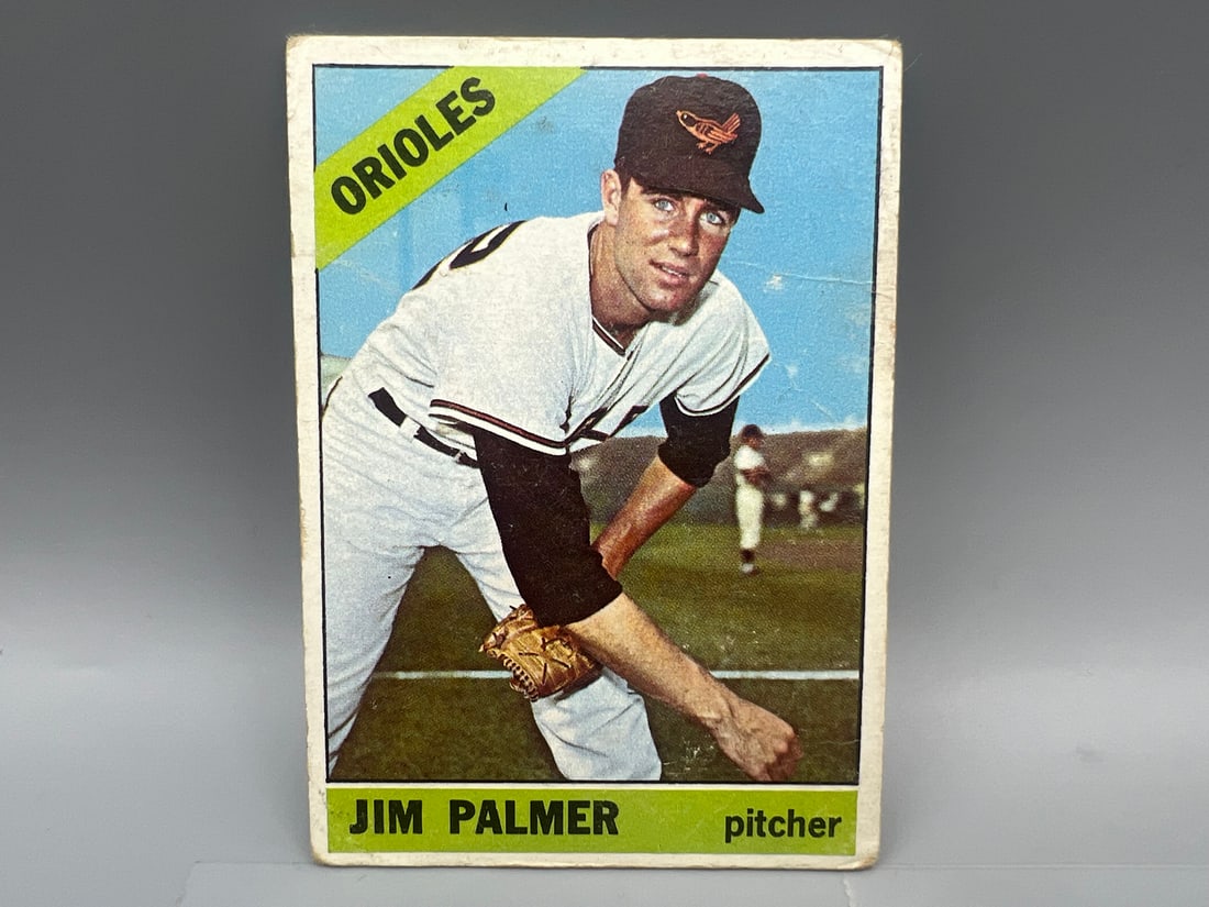 1966 Topps #126 Jim Palmer Rookie: 1966 Topps #126 Jim Palmer Rookie