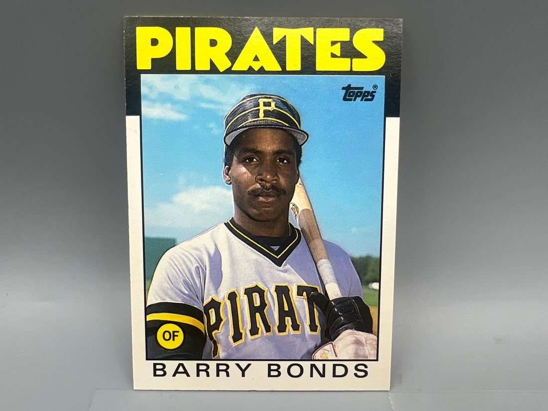 1986 Topps Traded #11T Barry Bonds Rookie: 1986 Topps Traded #11T Barry Bonds Rookie