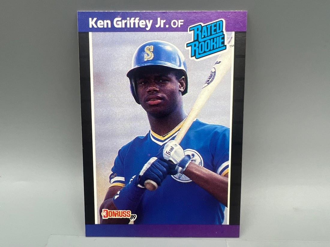 1989 Donruss #33 Ken Griffey Jr. Rated Rookie: 1989 Donruss #33 Ken Griffey Jr. Rated Rookie