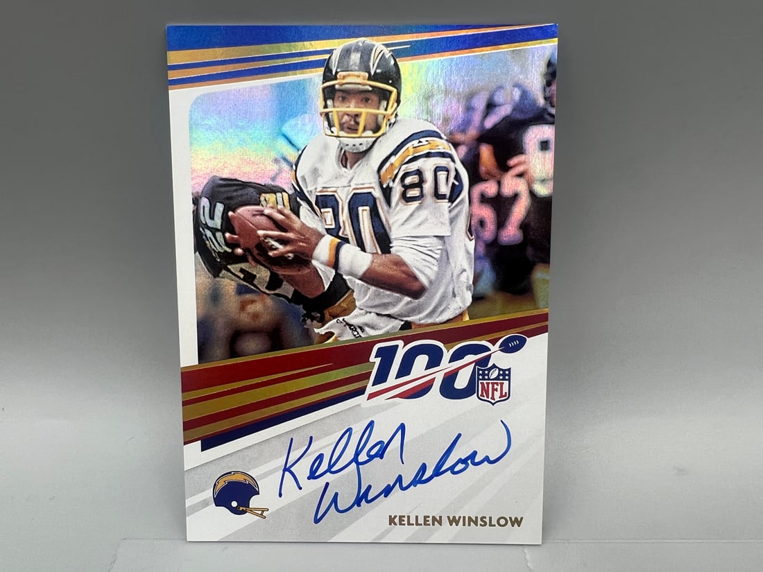 2020 Panini Kellen Winslow NFL 100 Auto (1 of 2)
