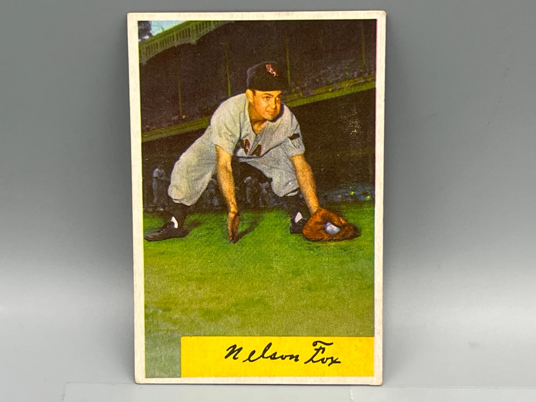 1954 Bowman #6 Nellie Fox (1 of 2)