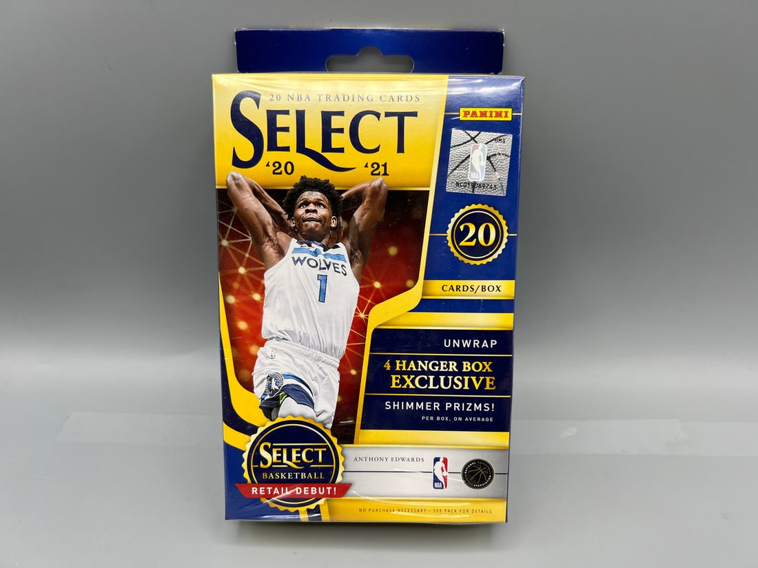2020-21 Panini Select Basketball Unopened Hanger Box (1 of 2)