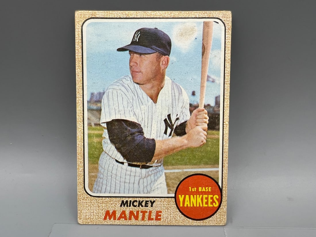1968 Topps Mickey Mantle #280 (1 of 3)