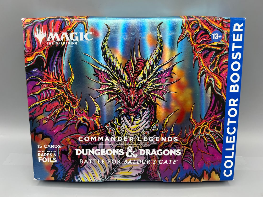 2022 Magic The Gathering Battle For Baldur's Gate Unopened Collector Booster Box: 2022 Magic The Gathering Battle For Baldur's Gate Unopened Collector Booster Box
