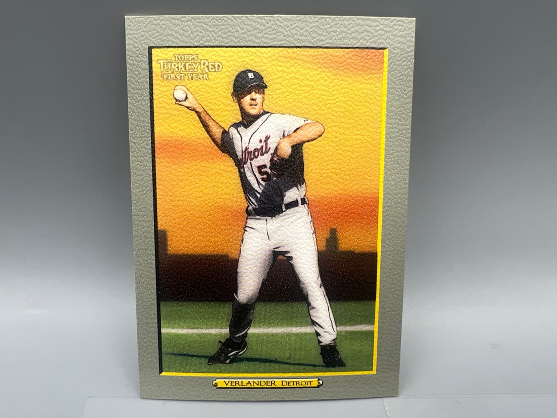 2005 Topps Turkey Red Justin Verlander RC #272 (1 of 2)