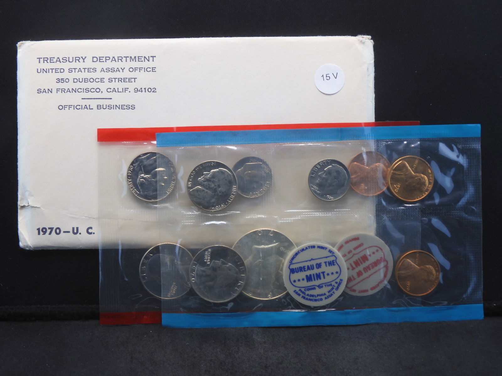 1970 P&D UNC US Mint Set (1 of 5)