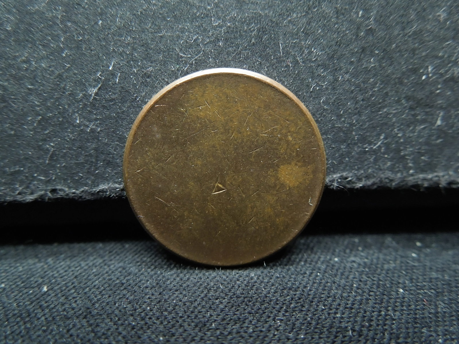 ERROR ALERT - Blank Penny Planchet: ERROR ALERT - Blank Penny Planchet