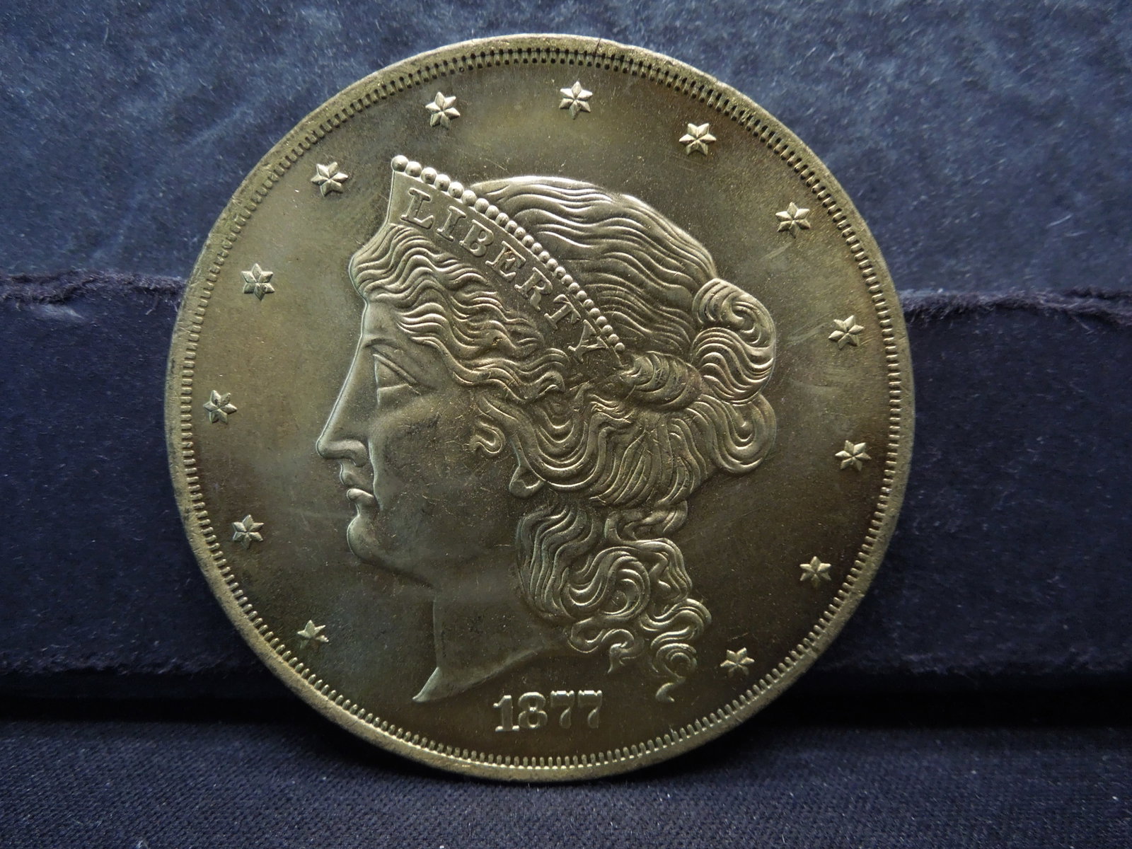 1877 Fifty Dollars, Replica-Novelty, no gold, not negotiable: 1877 Fifty Dollars, Replica-Novelty, no gold, not negotiable