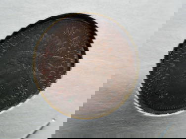 1987 Red Mill Pecan Shell Indian Bust Statue